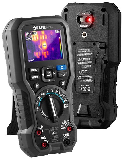 FLIR DM284 Digital Multimeter (DMM) with IGM Thermal Camera.